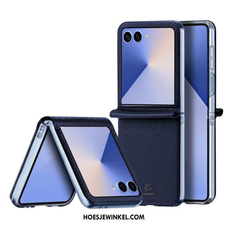 Cover Hoesje Samsung Galaxy Z Flip 7 Telefoonhoesje Bril-serie Dux Ducis