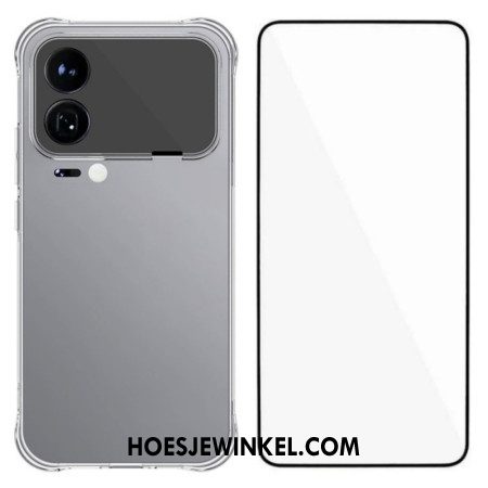 Cover Hoesje Xiaomi 17 Pro Max Telefoonhoesje Verstevigd Transparant Met Schermbeschermer