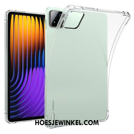 Cover Hoesje Xiaomi Pad 7 / 7 Pro Telefoonhoesje Transparant