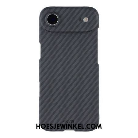 Cover Hoesje iPhone Air Telefoonhoesje Magsafe X-level Koolstofvezeltextuur