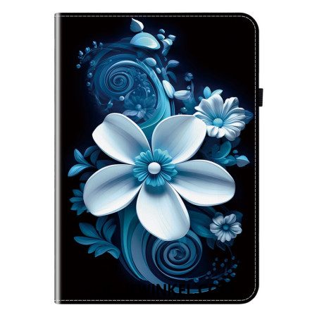 Cover Samsung Galaxy Tab S10 Fe Zwarte Orchidee Bescherming Hoesje