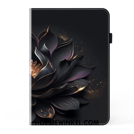 Cover Voor Samsung Galaxy Tab S10 Plus Paarse Lotus