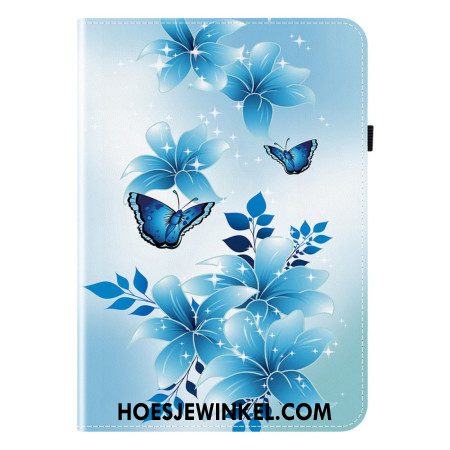Cover Xiaomi Pad 7 / 7 Pro Blauwe Decoratie