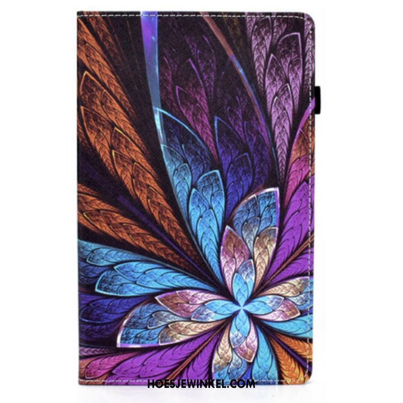 Cover voor Samsung Galaxy Tab A7 Lite Abstracte Bloem