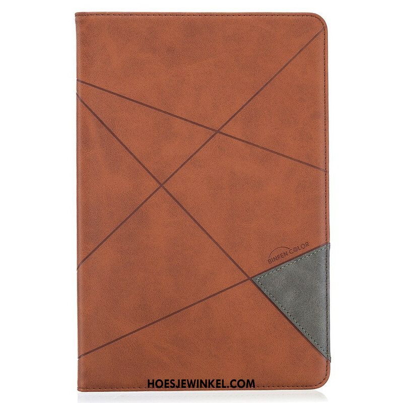 Cover voor Samsung Galaxy Tab S8 / Tab S7 Geometrie