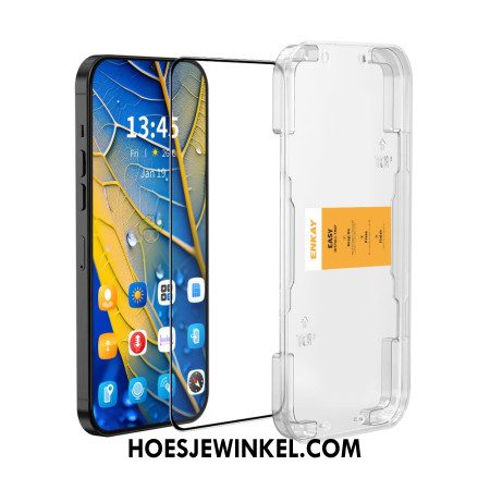 Enkay Gehard Glazen Schermbeschermer Voor Xiaomi Redmi Note 14 4g Met Installatietool