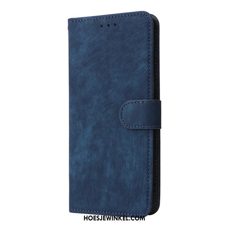 Flip Case Leren Oneplus 13 Suède-effect Met Rfid-bescherming