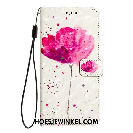 Flip Case Leren Oneplus Nord 4 Klaproos