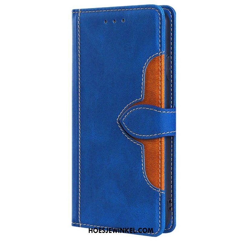 Flip Case Leren Oneplus Nord 5 Bloemenprint