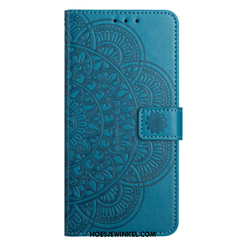 Flip Case Leren Samsung Galaxy S25 Fe Mandala-print