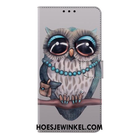 Flip Case Leren Samsung Galaxy S26 Plus Uilenketting