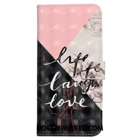 Flip Case Leren Xiaomi 17 Pro Max Marmer In Drie Kleuren