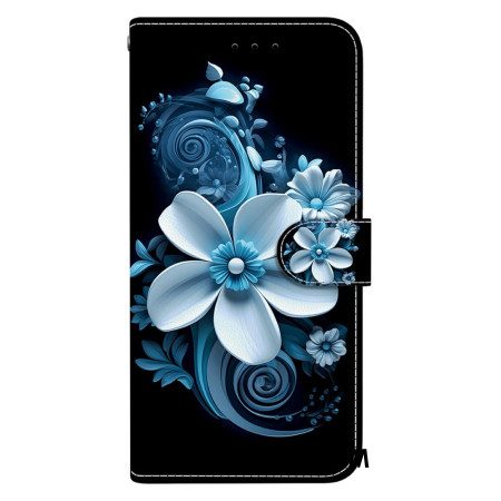 Flip Case Leren Xiaomi Redmi Note 14 4g Orchideeën