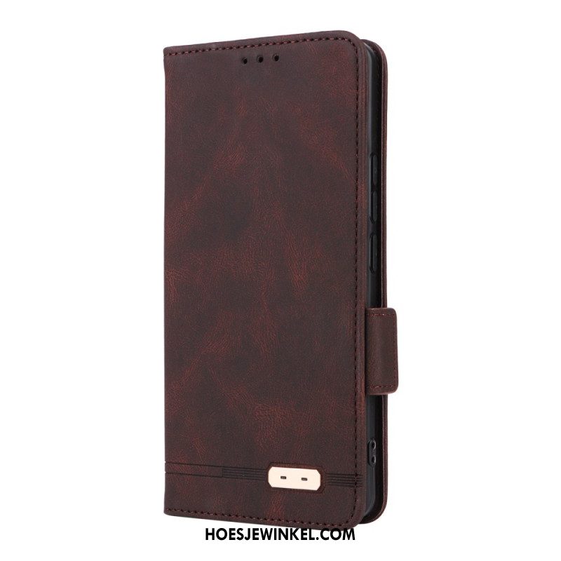 Flip Case Leren Xiaomi Redmi Note 14 Pro 4g Retro