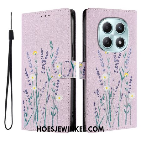 Flip Case Leren Xiaomi Redmi Note 15 5g Lavendel