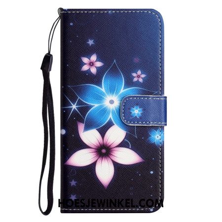 Flip Case Leren Xiaomi Redmi Note 15 Pro Plus 5g Maanbloemen