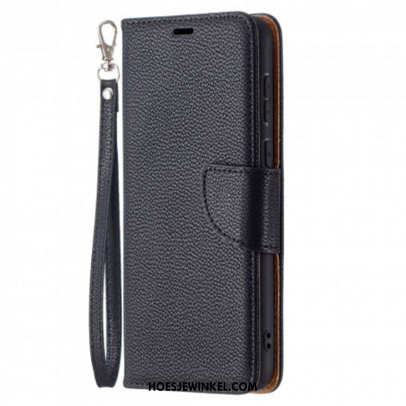 Flip Case voor Huawei P50 Folio-hoesje Lychee Rabat Schuin