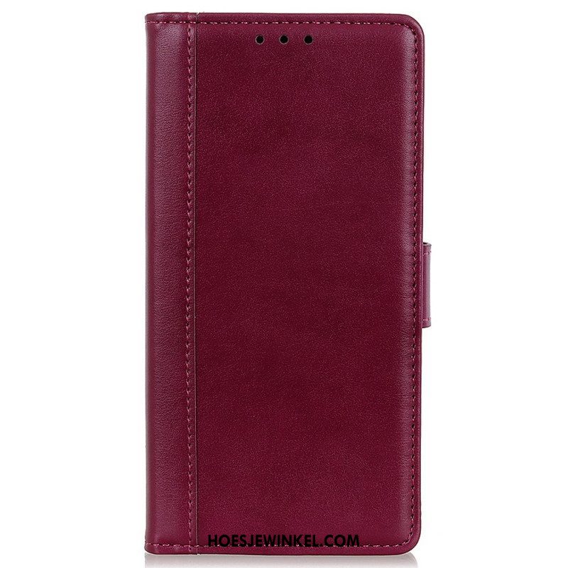 Flip Case voor OnePlus Nord 2T 5G Stijl Leer