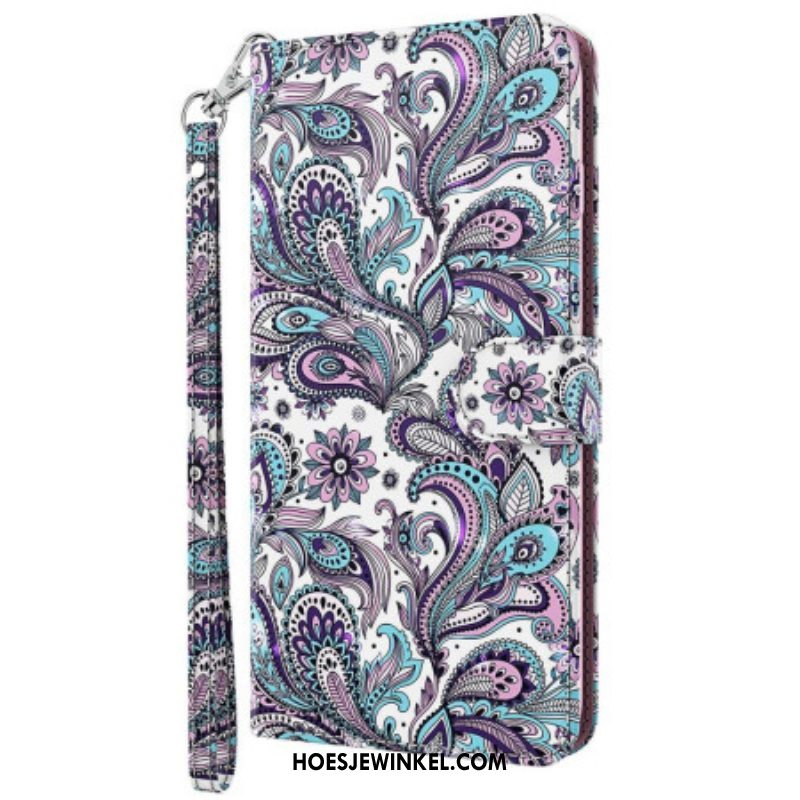 Flip Case voor Oppo A54 5G / A74 5G Paisley