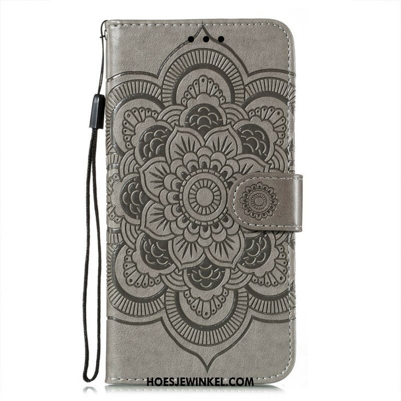 Flip Case voor Samsung Galaxy S21 Plus 5G Volledige Mandala