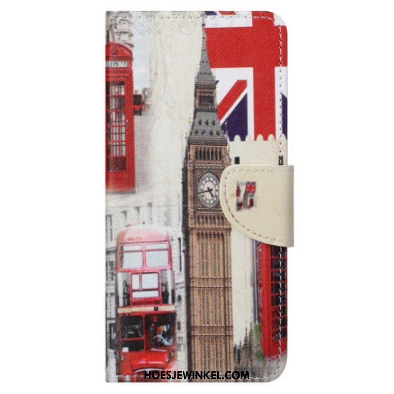 Flip Case voor Samsung Galaxy S23 5G Londen