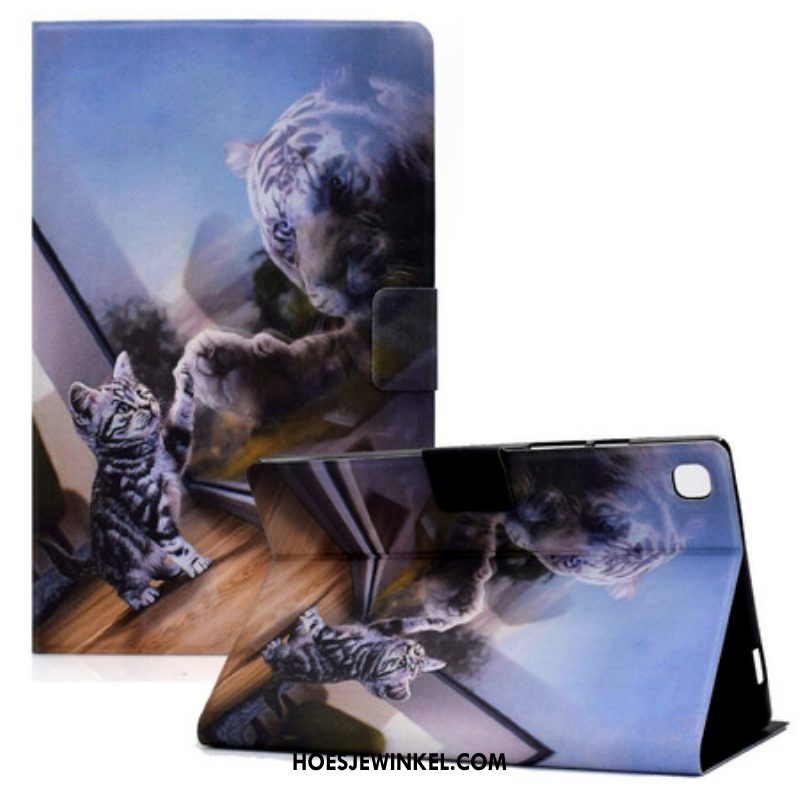 Flip Case voor Samsung Galaxy Tab A7 Lite Kittens Droom