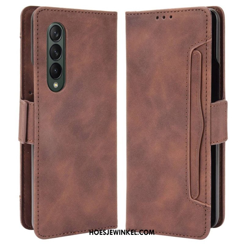 Flip Case voor Samsung Galaxy Z Fold 4 Bespioneer Lava