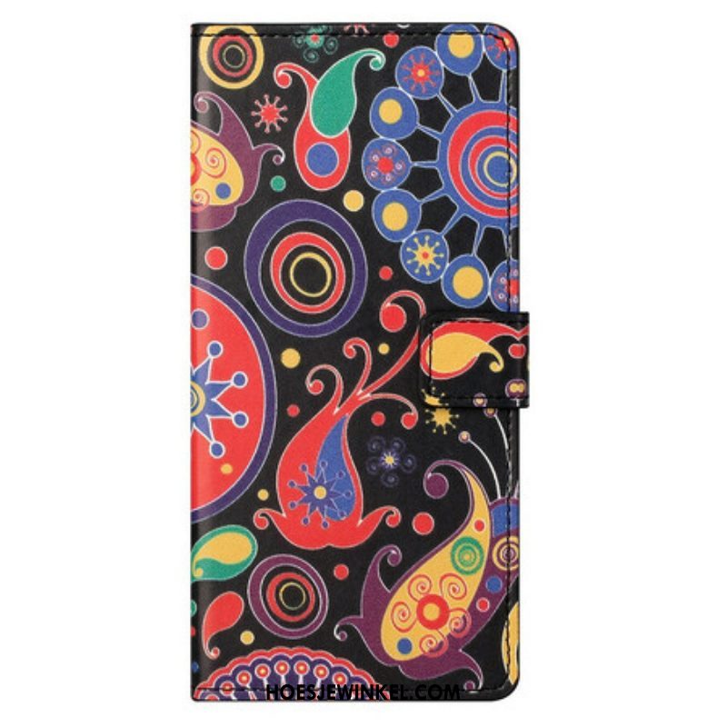 Flip Case voor iPhone 13 Pro Max Galaxy-ontwerp