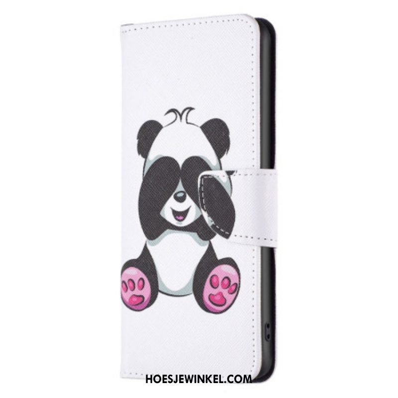 Flip Case voor iPhone 15 Plus Panda