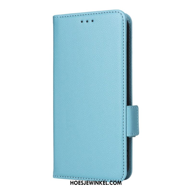 Folio-hoesje Oneplus 15 Kunstleer Met Riempje