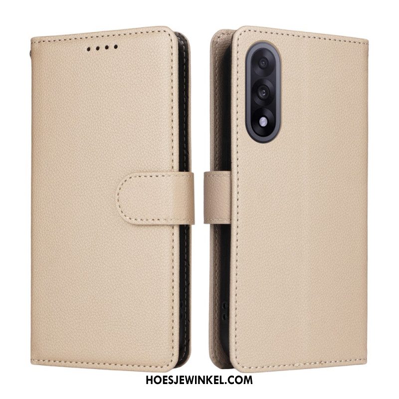 Folio-hoesje Oneplus Nord 5 Leerlook