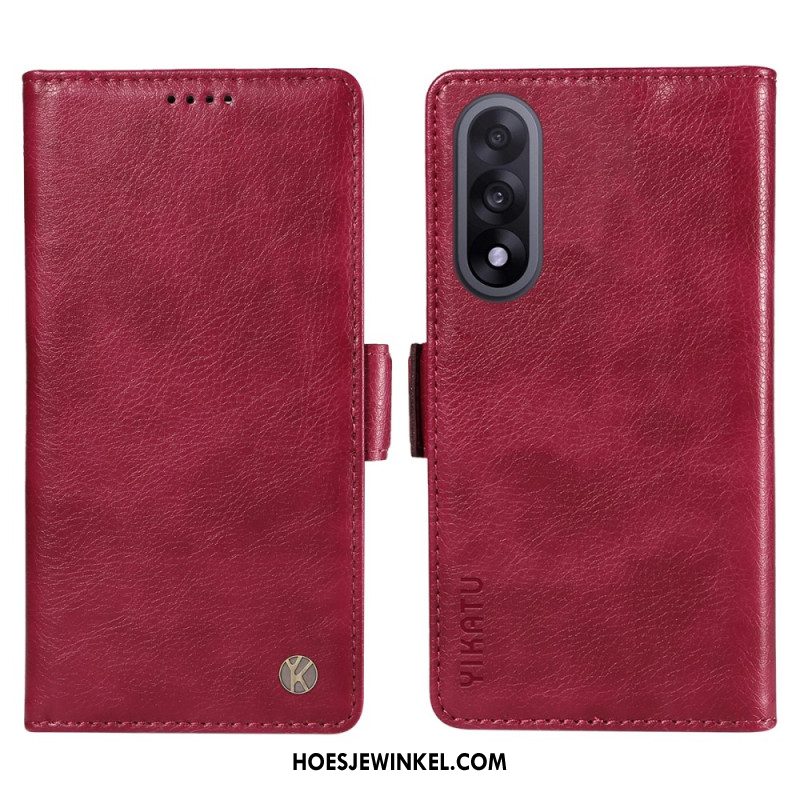 Folio-hoesje Oneplus Nord 5 Telefoonhoesje Yikatu Kunstleer