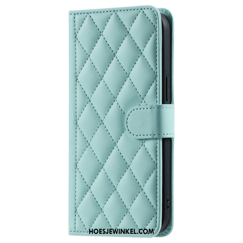 Folio-hoesje Oppo Find X8 Telefoonhoesje Gewatteerd Met Bandje En Schouderband