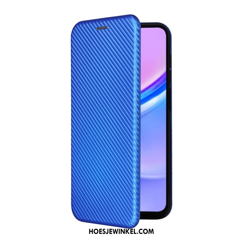 Folio-hoesje Samsung Galaxy A17 4g / 5g Koolstofvezel