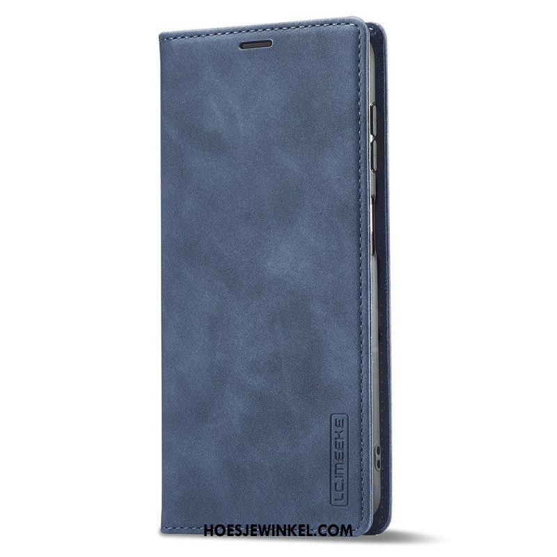 Folio-hoesje Samsung Galaxy A17 4g / 5g Telefoonhoesje Suède-effect