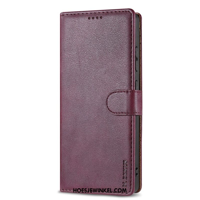 Folio-hoesje Samsung Galaxy S25 5g Edge Telefoonhoesje N.bekus Vintage Stijl
