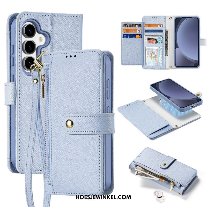 Folio-hoesje Samsung Galaxy S25 5g Lawa-serie Dux Ducis