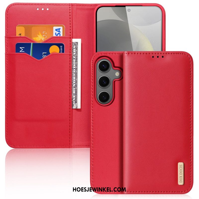 Folio-hoesje Samsung Galaxy S25 Plus 5g Hivo-serie Dux Ducis