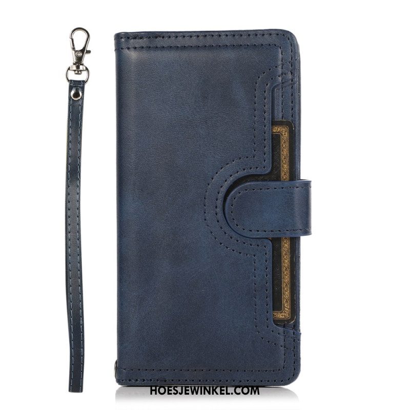 Folio-hoesje Samsung Galaxy S26 Magnetische Portemonnee En Koord