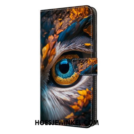 Folio-hoesje Samsung Galaxy S26 Plus Patroon Met Blauwe Ogen