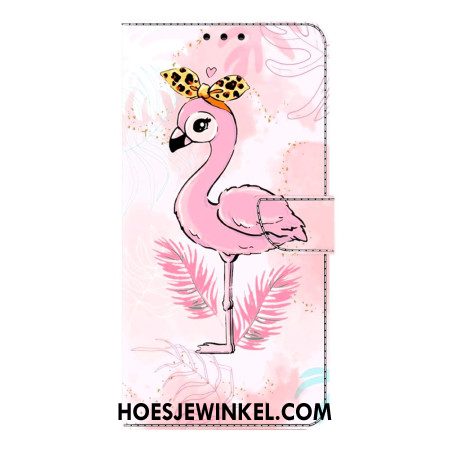 Folio-hoesje Samsung Galaxy S26 Plus Roze Vogelmotief