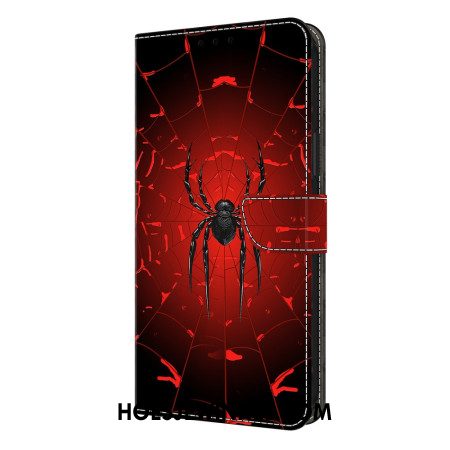 Folio-hoesje Samsung Galaxy S26 Plus Telefoonhoesje Zwarte Spin