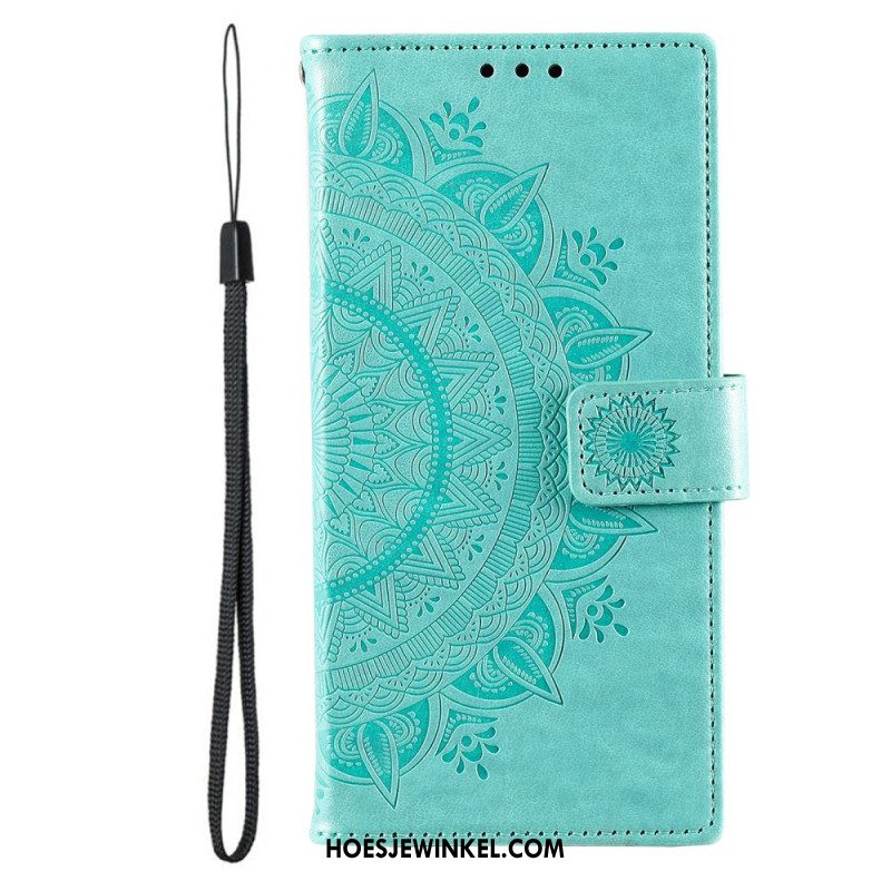 Folio-hoesje Samsung Galaxy S26 Ultra Telefoonhoesje Zonnemandala