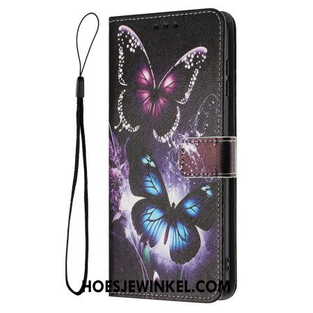 Folio-hoesje Sony Xperia 1 Vii Twee Vlinders