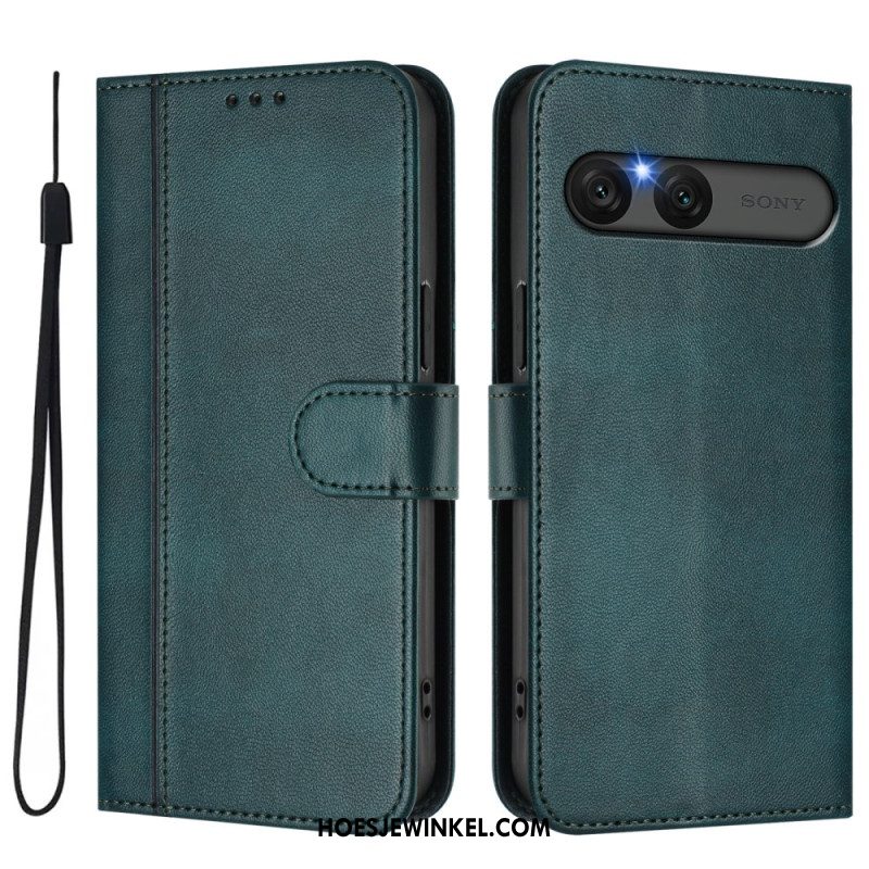 Folio-hoesje Sony Xperia 10 Vii Retrostijl