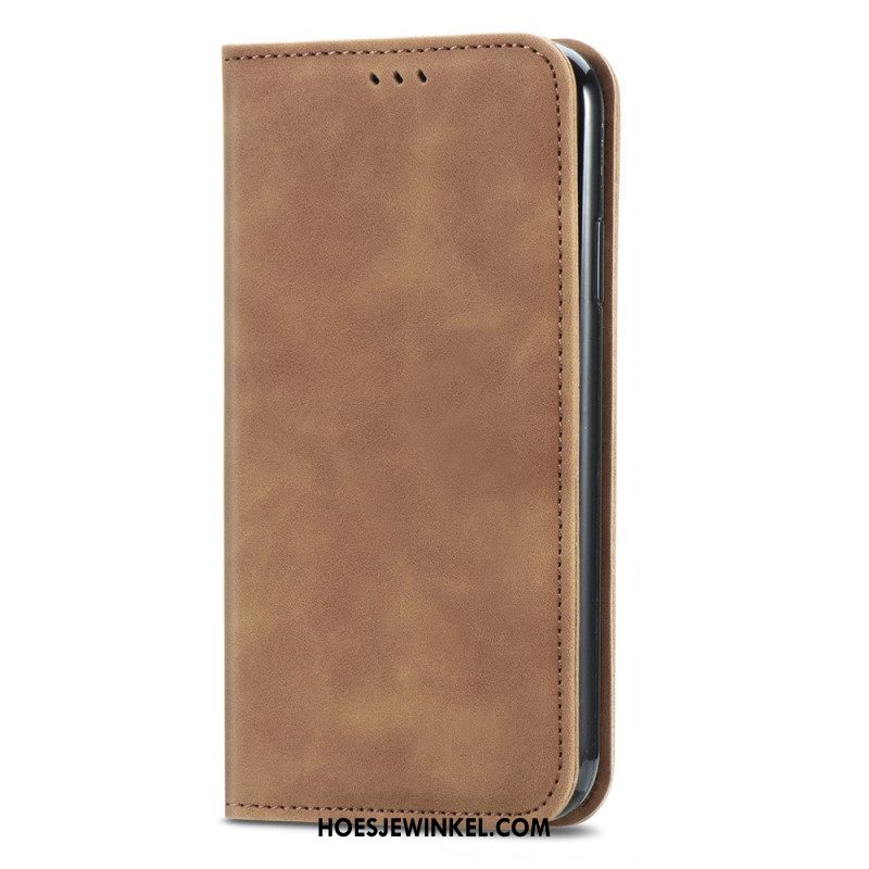 Folio-hoesje Voor Xiaomi 17 Pro Suède-effect