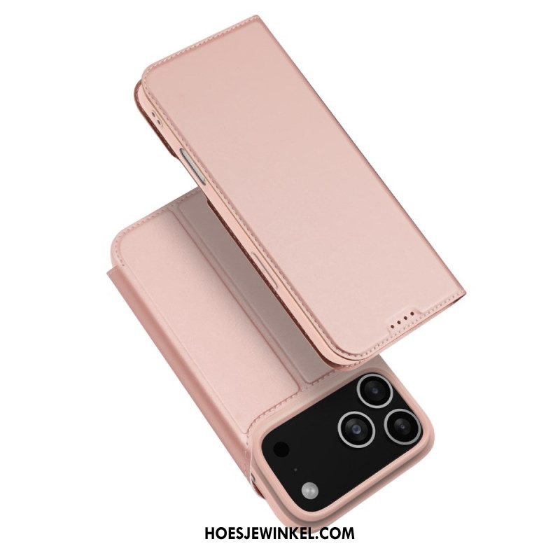 Folio-hoesje Voor iPhone 17 Pro Max Dux Ducis Pro Series Skin