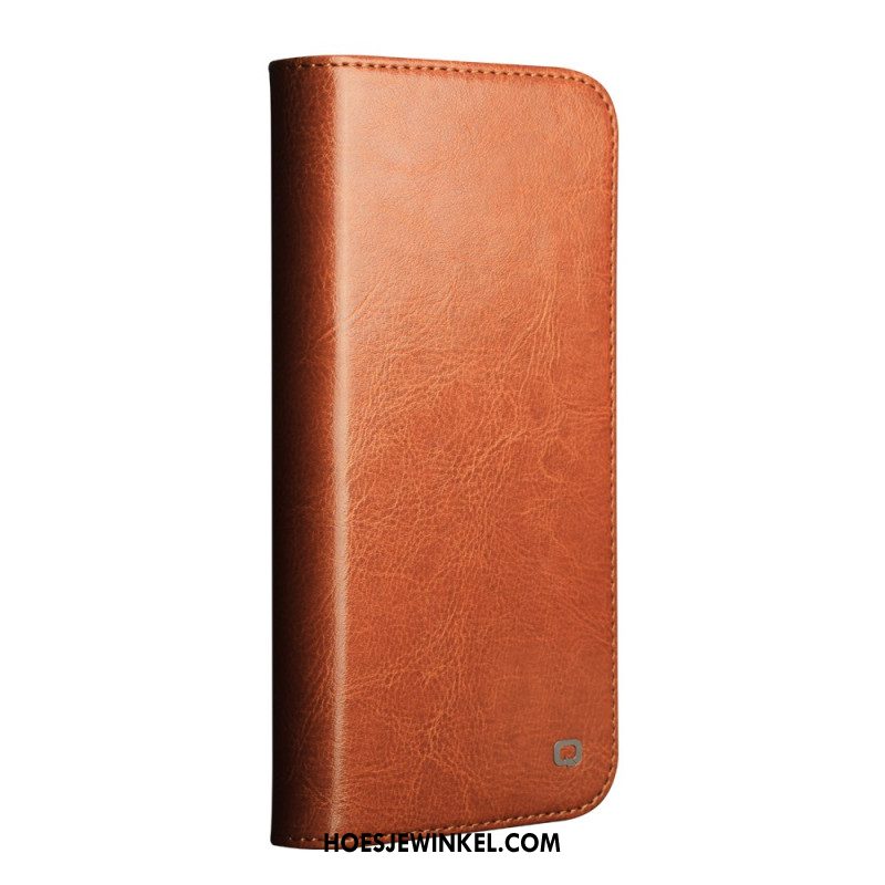 Folio-hoesje Voor iPhone 17 Pro Max Qialino Leer