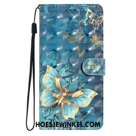 Folio-hoesje Xiaomi 15 Pro Telefoonhoesje 3d Vlinders