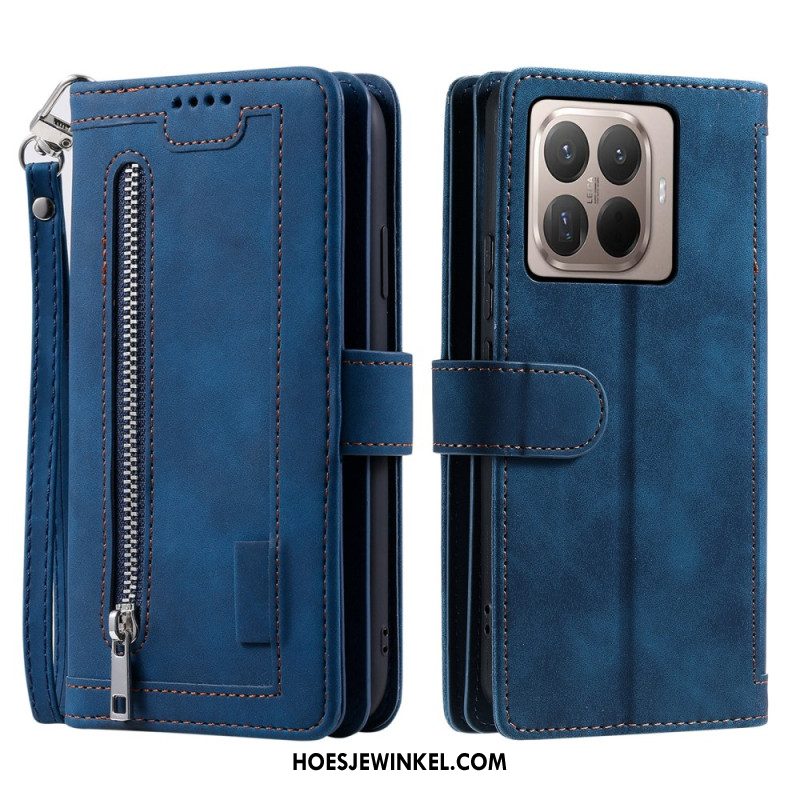 Folio-hoesje Xiaomi 15t Pro Portemonnee Met 9 Kaartsleuven